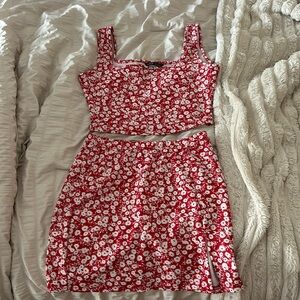 Shein floral set